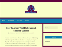 Tablet Screenshot of markhanson.net